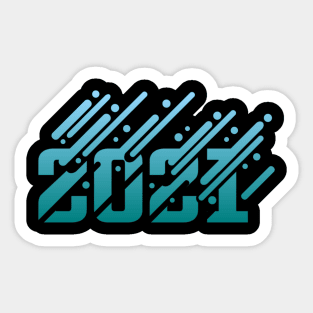 2021 New Year Sticker